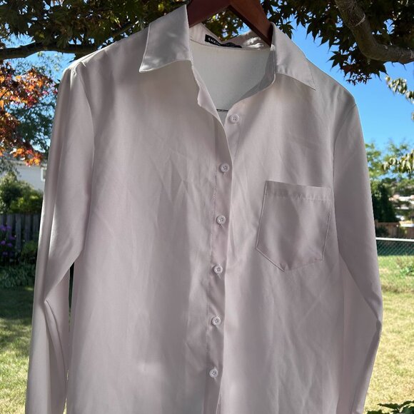 Shein White Blouse - Picture 3 of 3